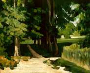 Paul Cezanne - The Avenue at the Jas de Bouffan